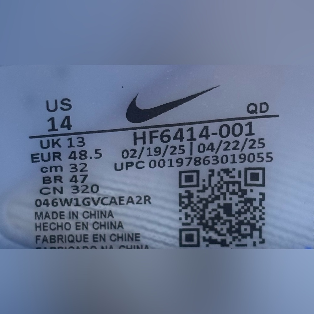 Nike ZoomX 🔥 Vaporfly Next% 4 White Pink Green Running Shoes HF6414-101 14 NEW - Picture 9 of 9